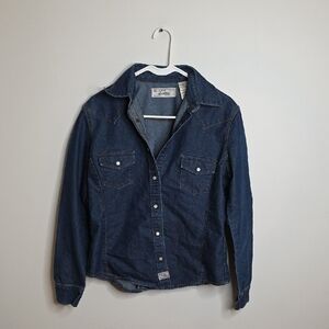 Levi's Blue Denim Shirt Size Small